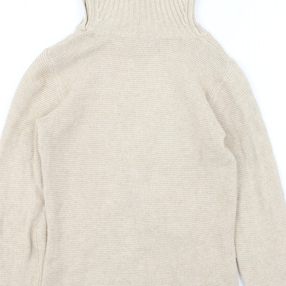 Womens UK Size S CC Beige Pullover Jumper