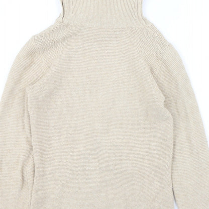 Womens UK Size S CC Beige Pullover Jumper