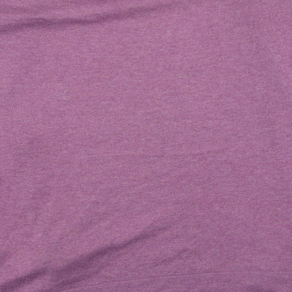 George Womens Purple V-Neck  Polyester Cardigan Jumper Size 14