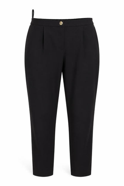 Womens UK Size 12 New Look Regular Fit  Black Trousers
