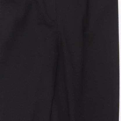 New Look Womens Black  Polyester Trousers  Size 12 L25 in Regular