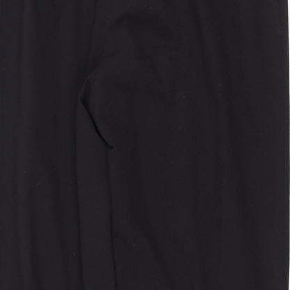 New Look Womens Black  Polyester Trousers  Size 12 L25 in Regular