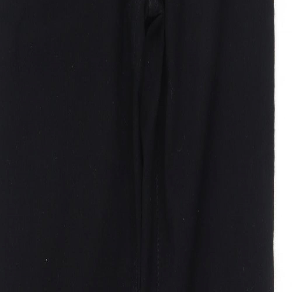 Nxd Womens Black  Chlorofibre Straight Jeans Size 4 L32 in Regular