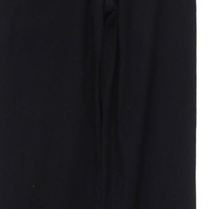 Nxd Womens Black  Chlorofibre Straight Jeans Size 4 L32 in Regular