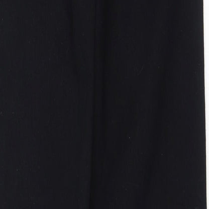Nxd Womens Black  Chlorofibre Straight Jeans Size 4 L32 in Regular