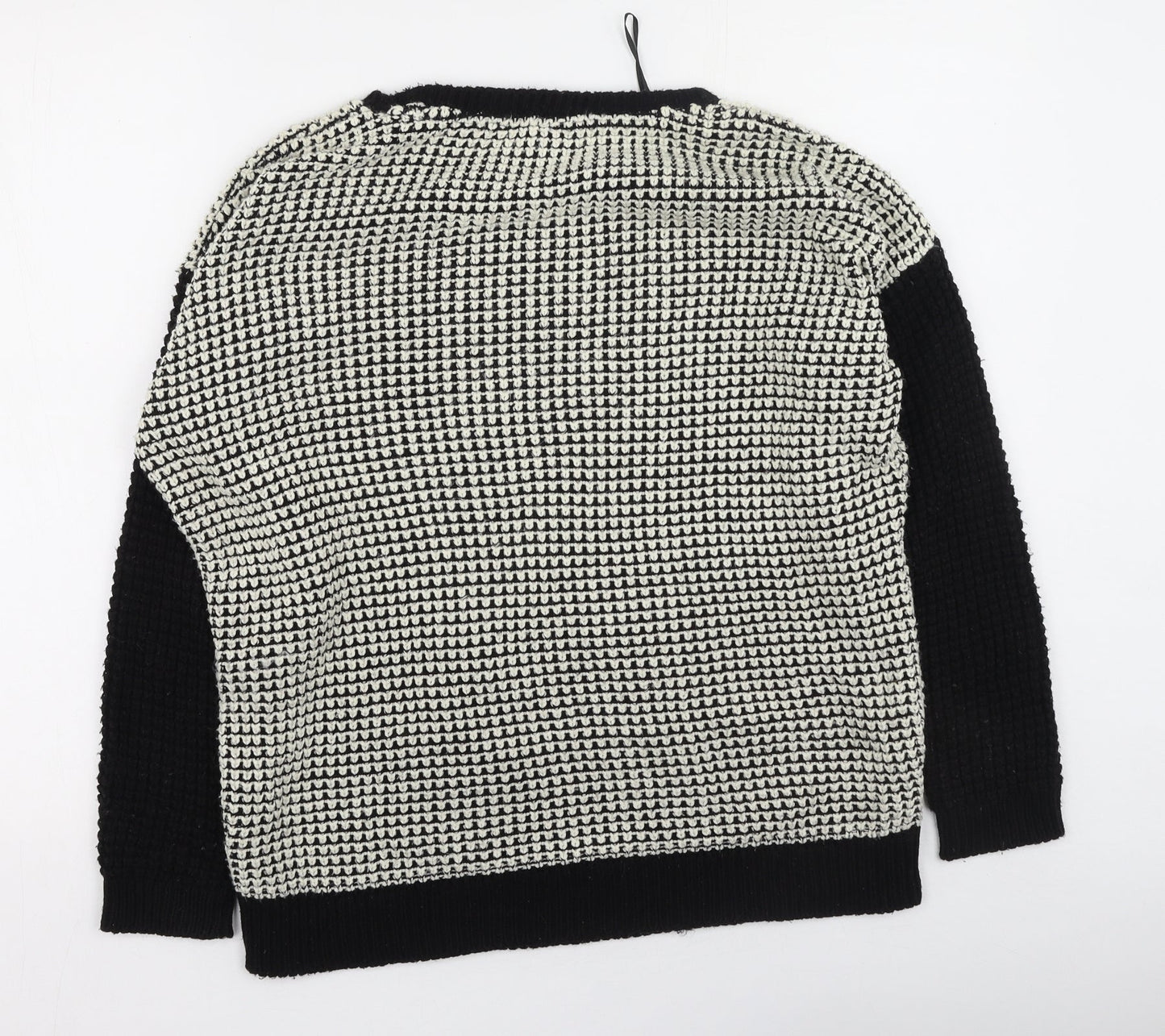 Womens UK Size 8 Topshop Black Pullover Jumper