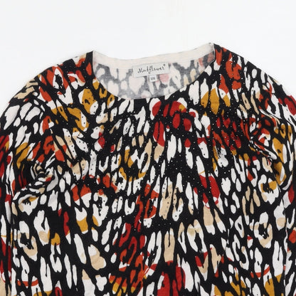 Womens UK Size S Mudflower Multicoloured Pullover Sweatshirt