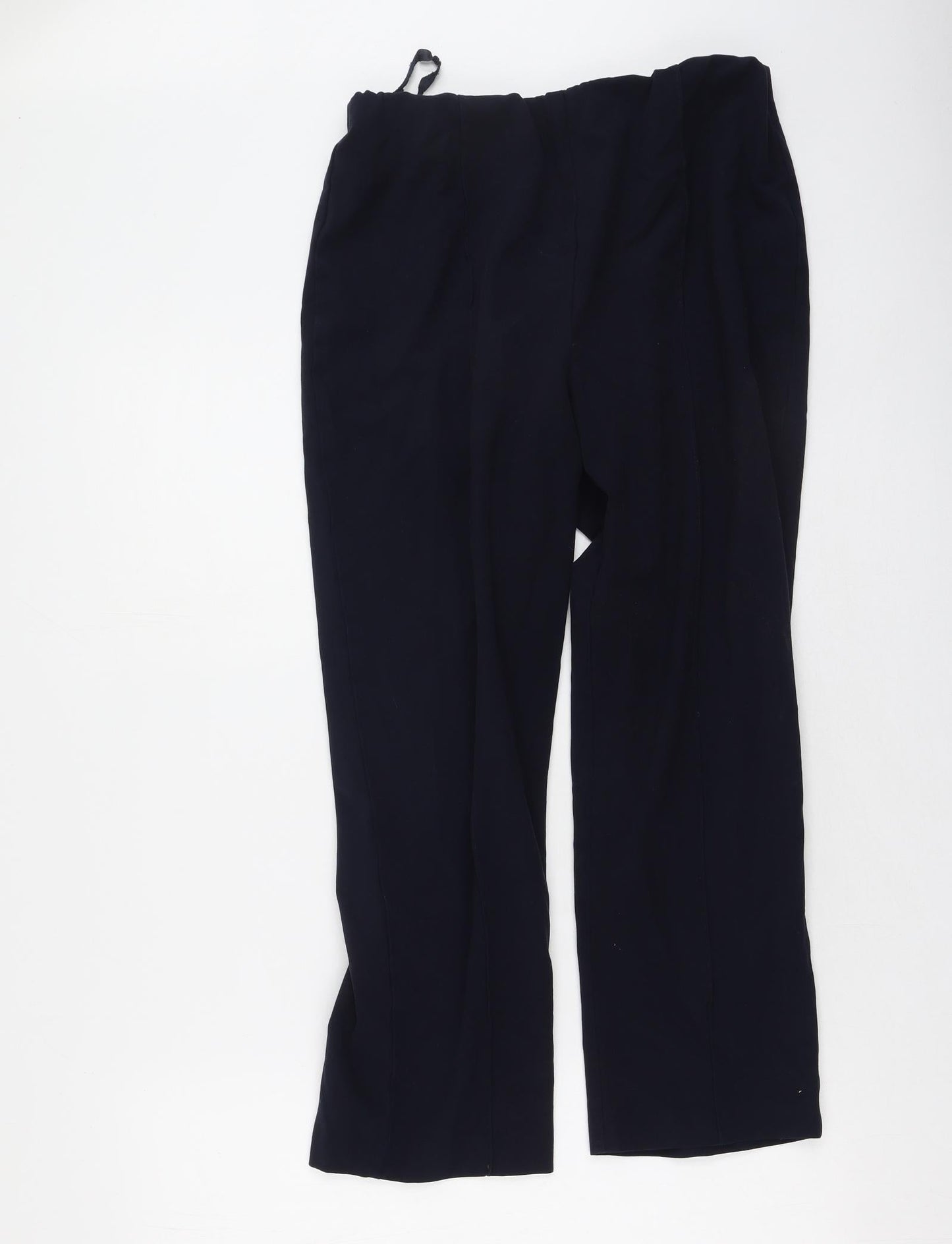 Womens UK Size 12 Isle Regular Fit  Blue Trousers