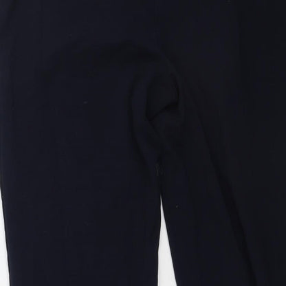 Womens UK Size 12 Isle Regular Fit  Blue Trousers