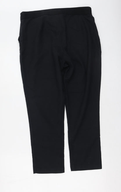 F&F Womens Blue  Polyester Trousers  Size 16 L25 in Regular