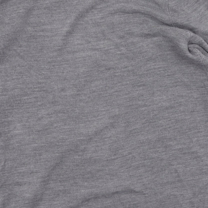 Primark Womens Grey  Acrylic Pullover Sweatshirt Size S