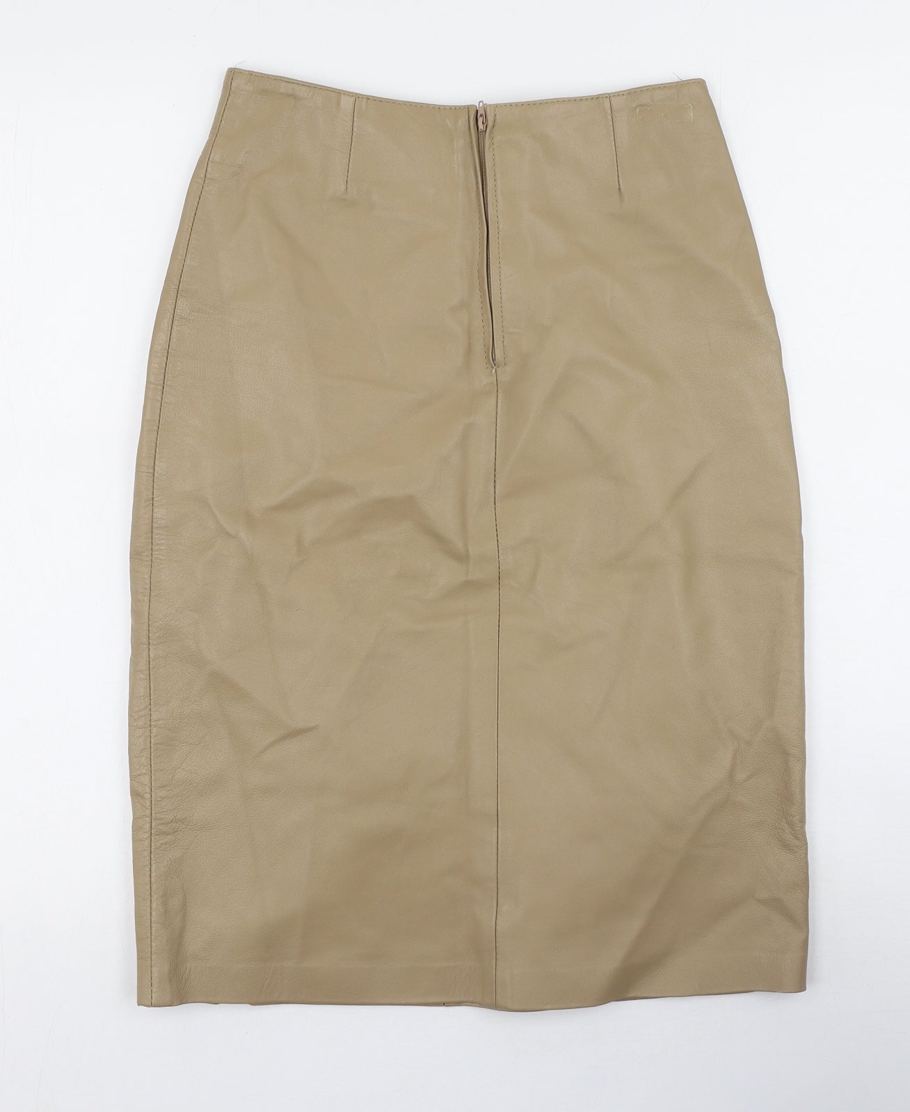 New Look Womens Brown  Polyester Mini Skirt Size 8