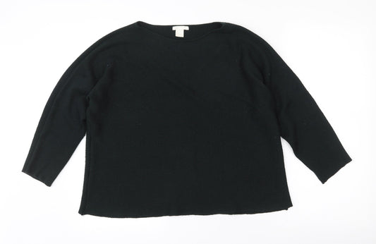 Womens UK Size L H&M Green Pullover Jumper