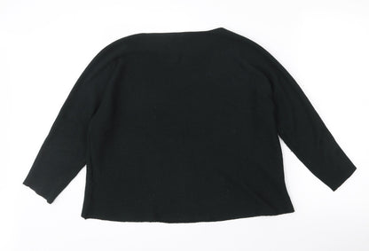 Womens UK Size L H&M Green Pullover Jumper