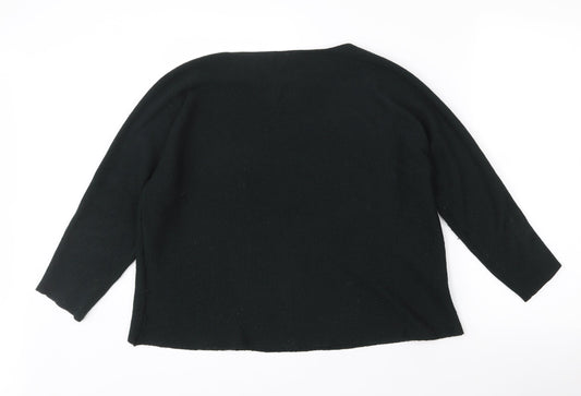 Womens UK Size L H&M Green Pullover Jumper