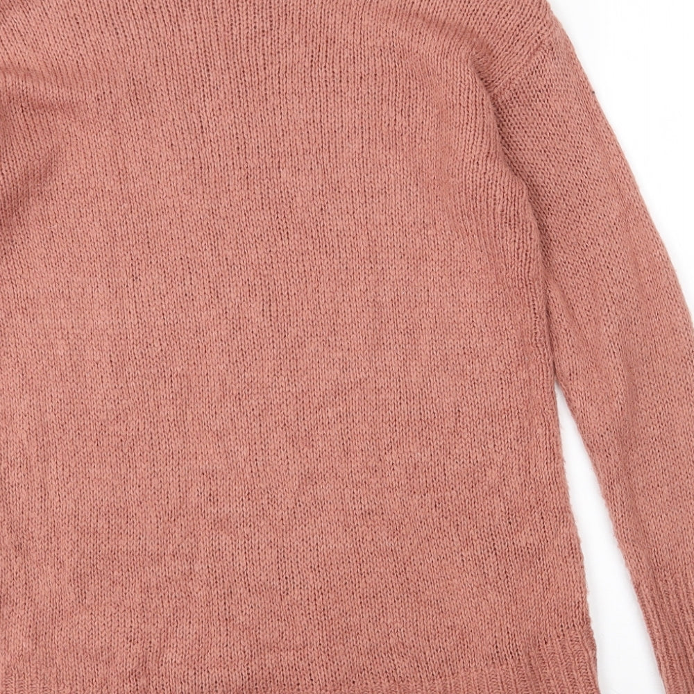 Womens UK Size 8 New Look Brown Pullover Jumper