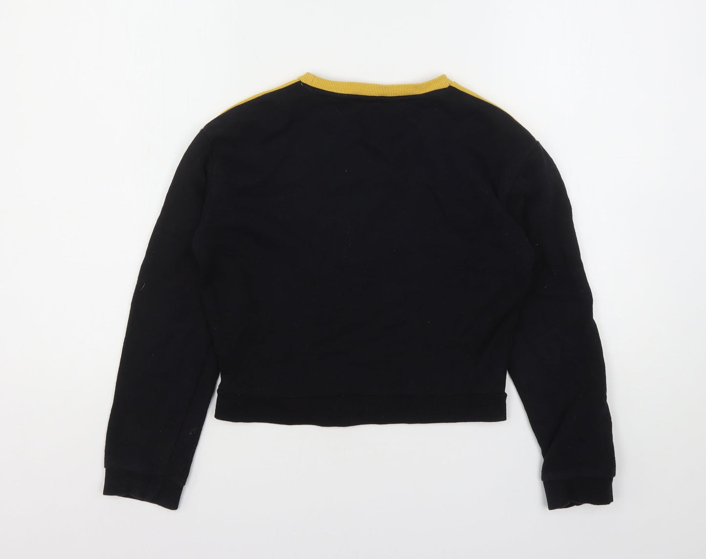 PEP&CO Girls Multicoloured Colourblock Cotton Pullover Sweatshirt Size 10-11 Years