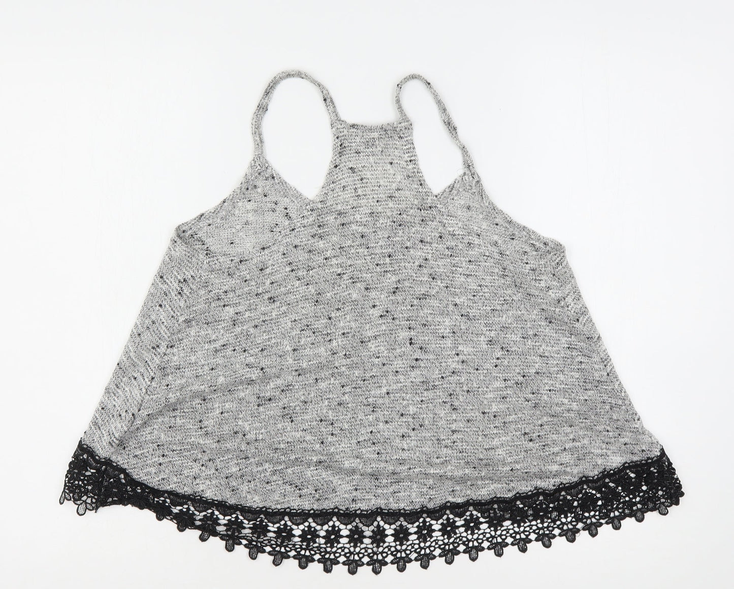 Womens UK Size 10 Atmosphere Grey Camisole Tank