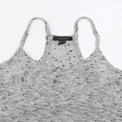 Womens UK Size 10 Atmosphere Grey Camisole Tank