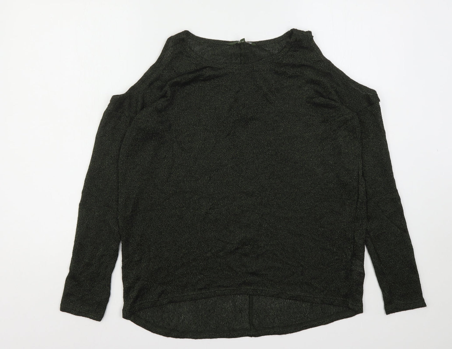 Womens UK Size 12 NEXT Green Pullover Jumper