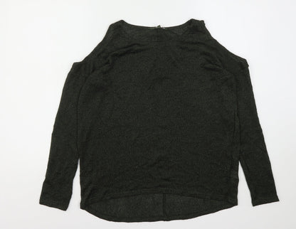 Womens UK Size 12 NEXT Green Pullover Jumper