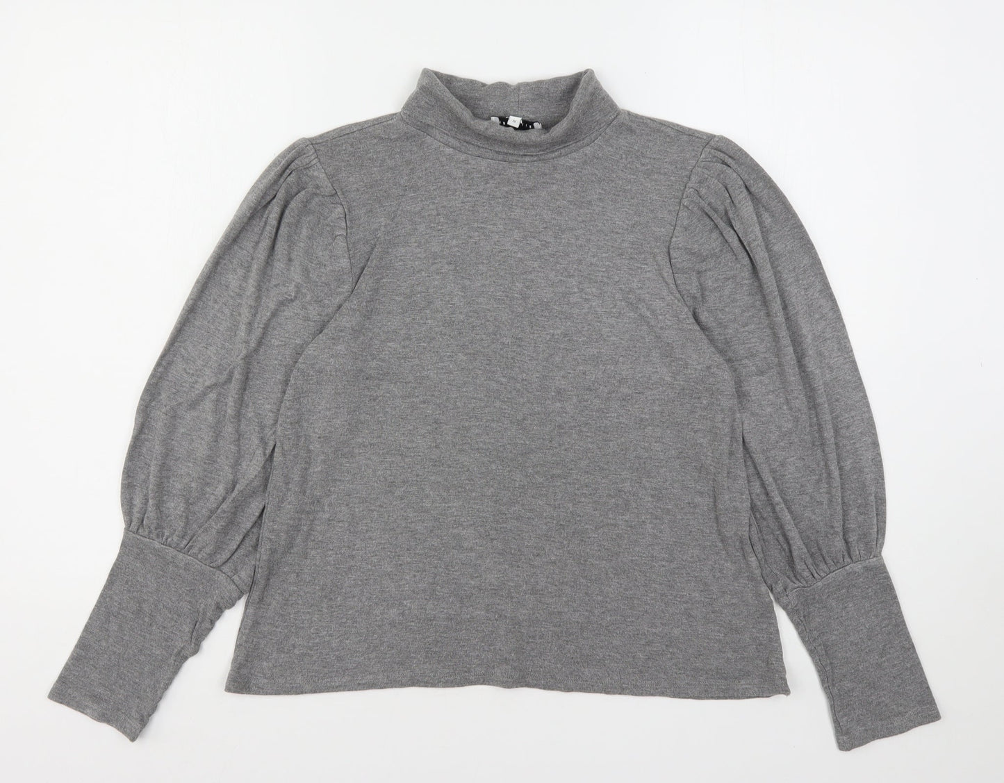 Womens UK Size 12 Warehouse Grey Pullover Jumper