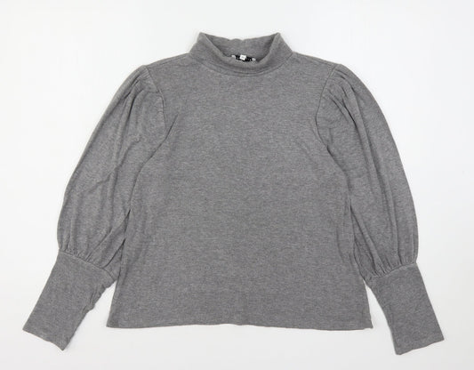 Womens UK Size 12 Warehouse Grey Pullover Jumper