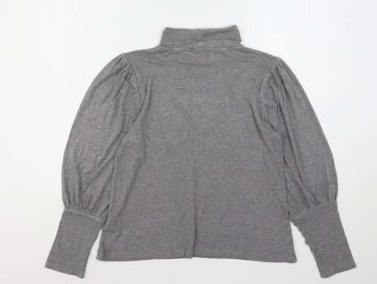 Womens UK Size 12 Warehouse Grey Pullover Jumper