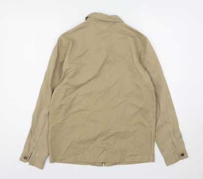Mens UK Size XS Boohoo Beige Jacket