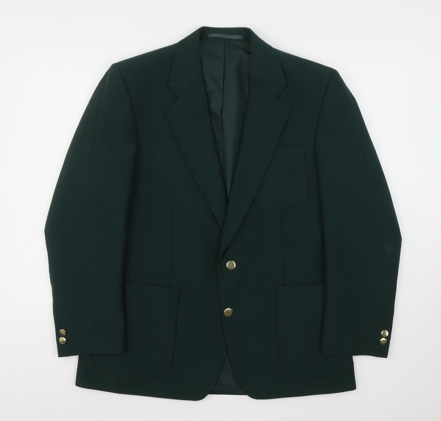 Brook Taverner Womens Green  Polyester Jacket Suit Jacket Size M