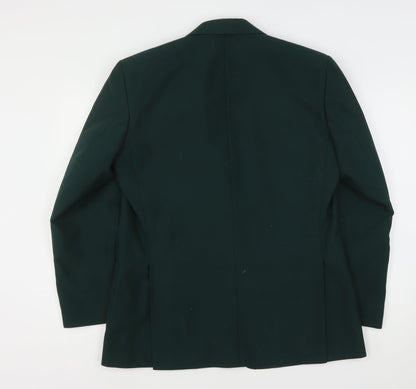 Brook Taverner Womens Green  Polyester Jacket Suit Jacket Size M