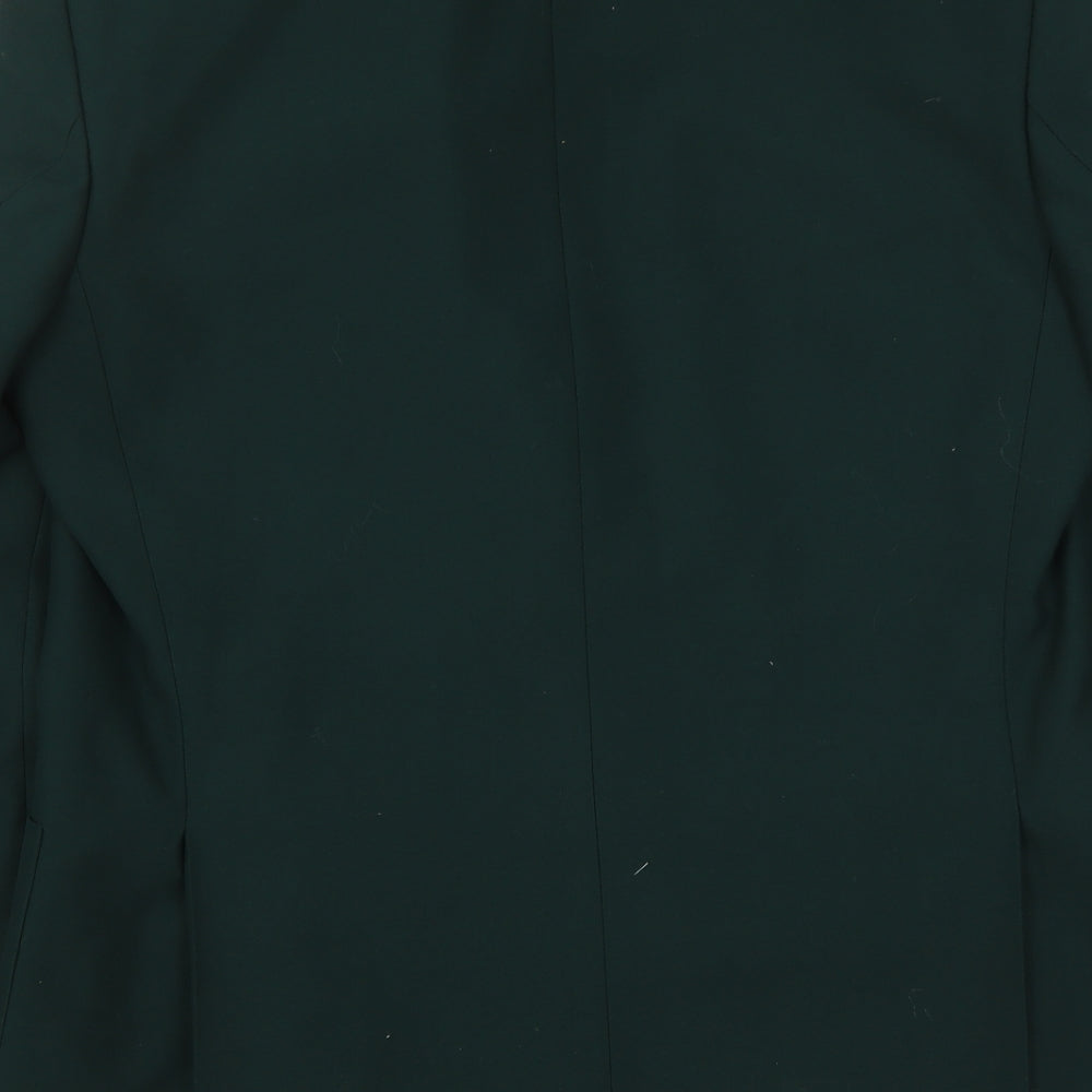 Brook Taverner Womens Green  Polyester Jacket Suit Jacket Size M