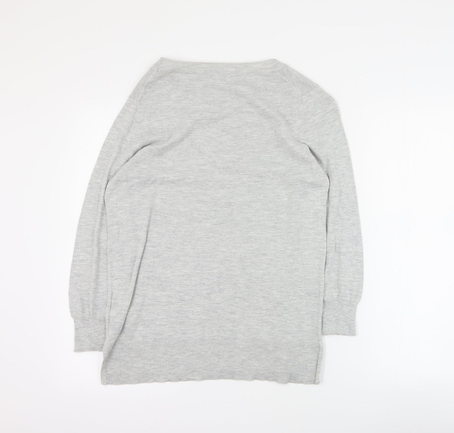 Womens UK Size 12 NEXT Grey Pullover Jumper