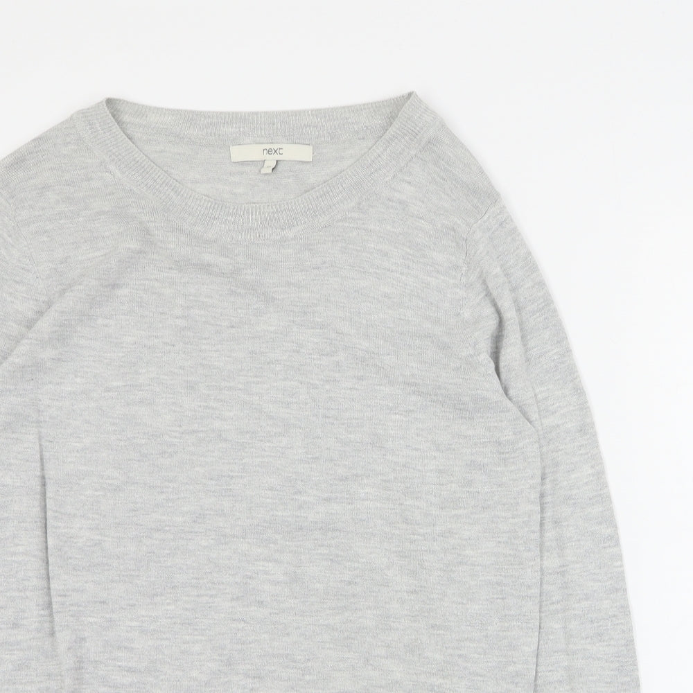 Womens UK Size 12 NEXT Grey Pullover Jumper
