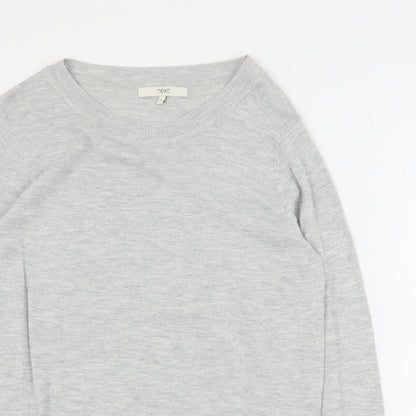 Womens UK Size 12 NEXT Grey Pullover Jumper