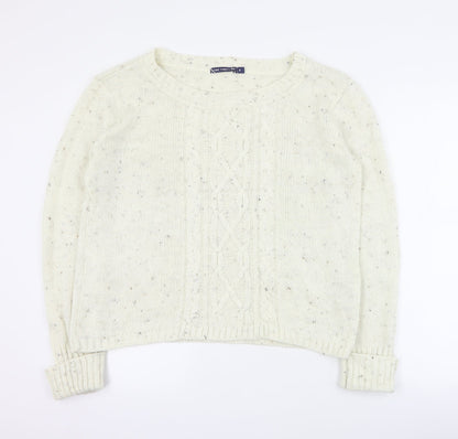 Womens UK Size M Store Twenty One Beige Pullover Jumper