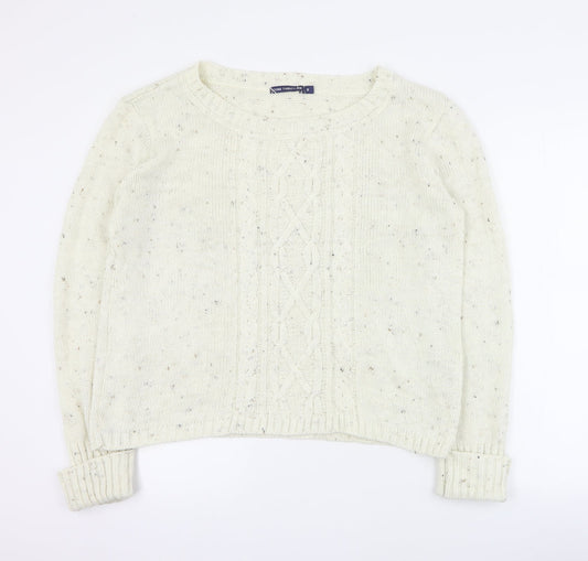 Womens UK Size M Store Twenty One Beige Pullover Jumper