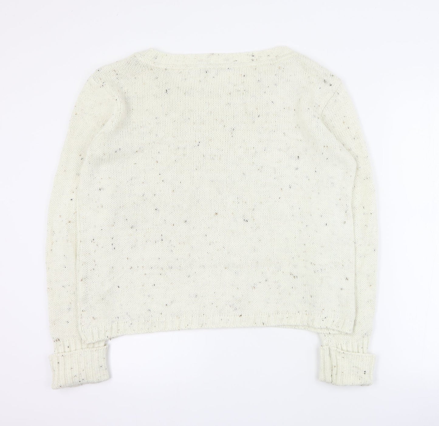 Womens UK Size M Store Twenty One Beige Pullover Jumper