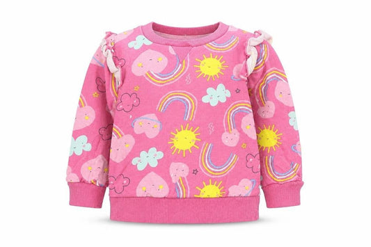 Studio Baby Pink  100% Cotton Pullover Jumper Size 3-6 Months  Pullover