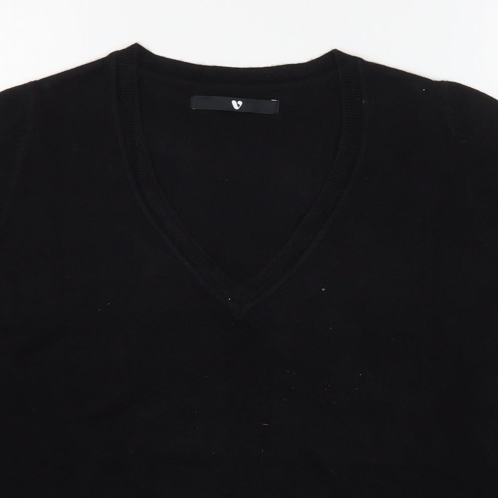 Womens UK Size 14 By Very Black Pullover Jumper