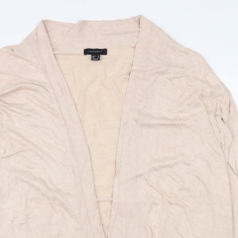 Primark Womens Pink V-Neck  Viscose Cardigan Jumper Size 10