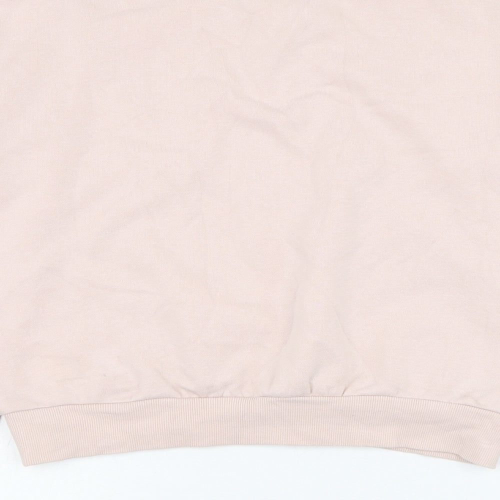 H&M Girls Pink  Cotton Pullover Sweatshirt Size 10-11 Years  Pullover - Paris