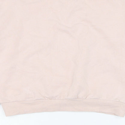 H&M Girls Pink  Cotton Pullover Sweatshirt Size 10-11 Years  Pullover - Paris