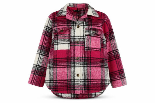 Womens UK Size 8 Boohoo Pink Overcoat