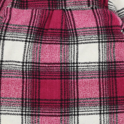 Womens UK Size 8 Boohoo Pink Overcoat
