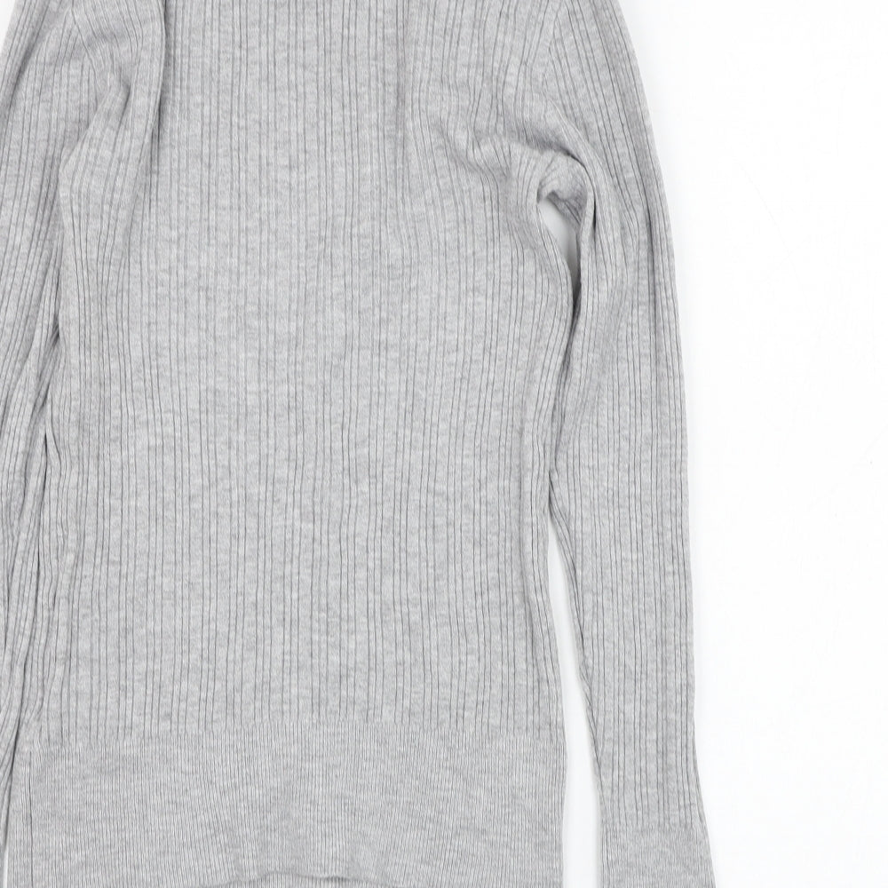 Primark Womens Grey  Viscose Pullover Sweatshirt Size 12  Pullover