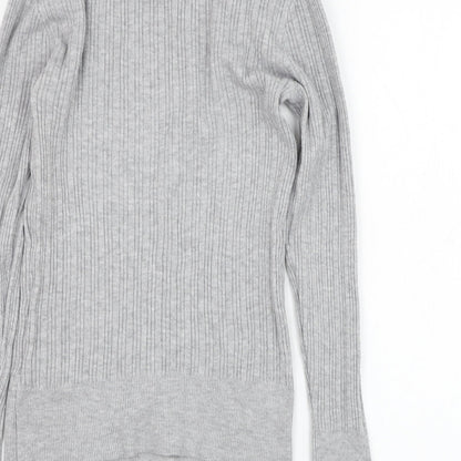 Primark Womens Grey  Viscose Pullover Sweatshirt Size 12  Pullover