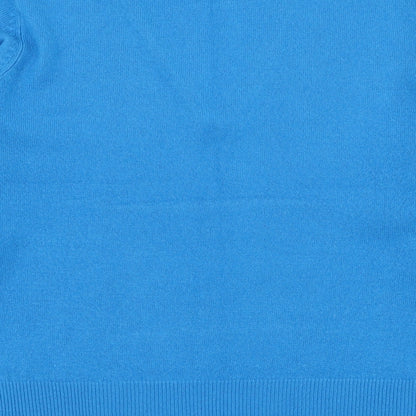 M&Co Womens Blue  Acrylic Pullover Sweatshirt Size M  Pullover