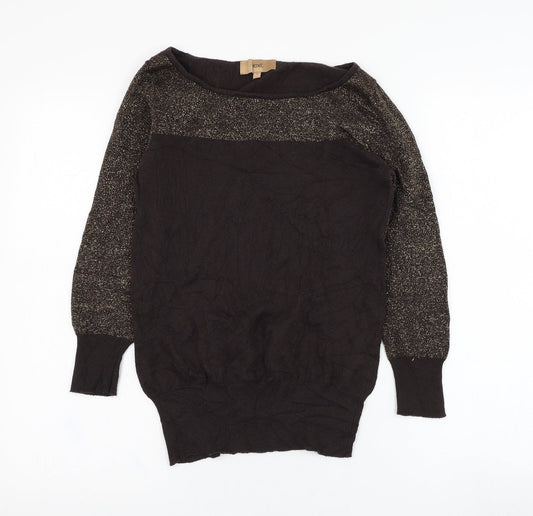 Womens UK Size 8 NEXT Brown Pullover Sweatshirt