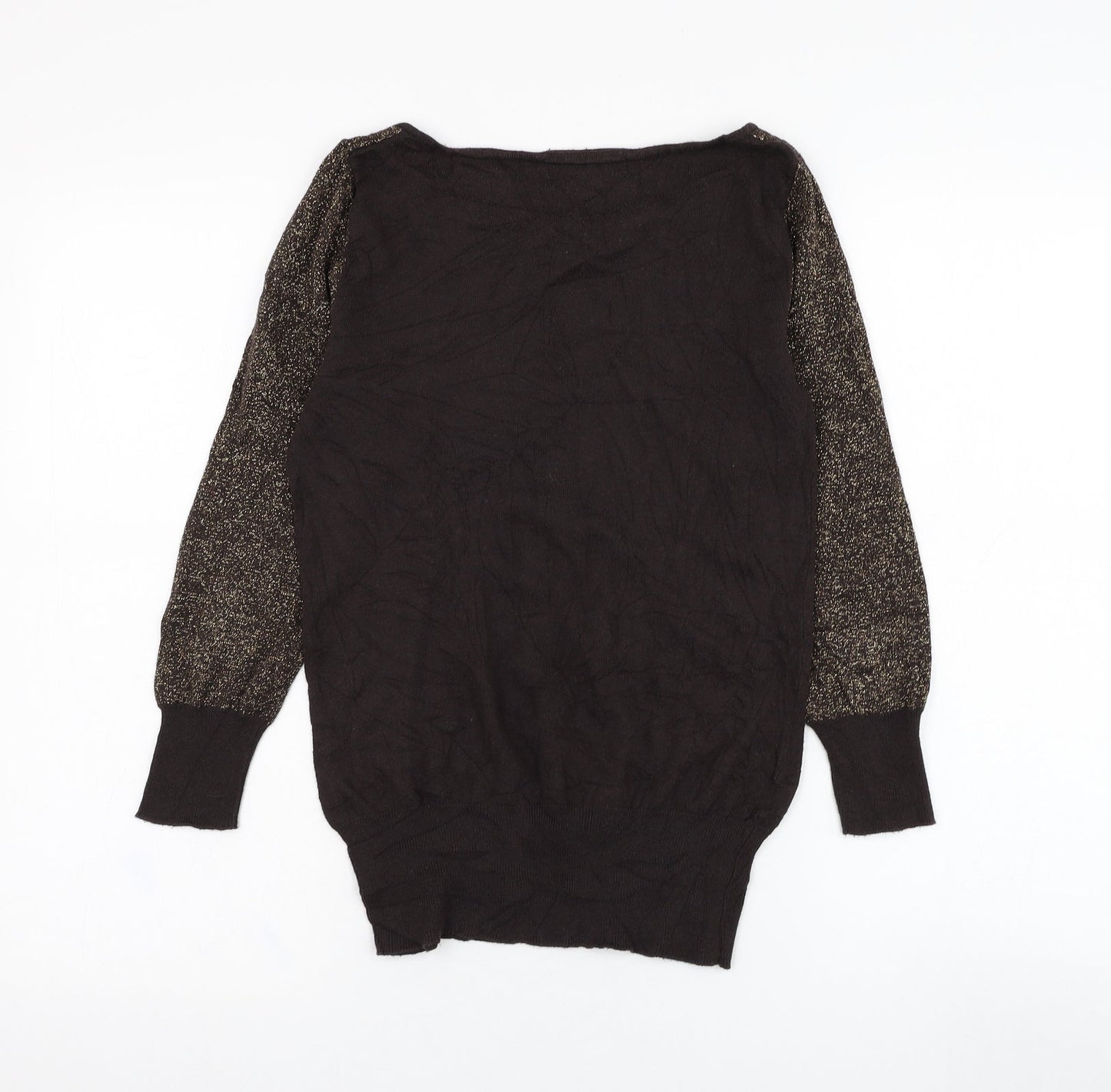 Womens UK Size 8 NEXT Brown Pullover Sweatshirt